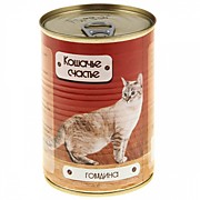 Конс. Кошачье Счастье говядина д/к 410г