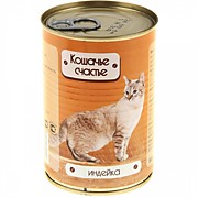 Конс. Кошачье Счастье индейка д/к 410г