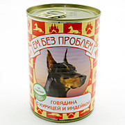 Конс. Ем без проблем говядина/курица/индейка  д/с 410г