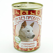 Конс. Ем без проблем говядина с гречкой д/с 410г